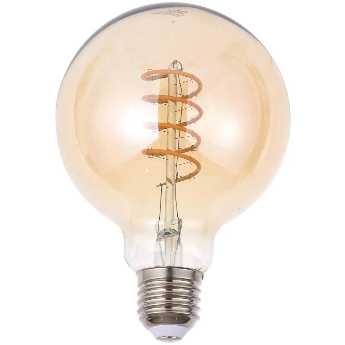 Dairu - Foco led filamento 4W G95 cálida E27 260lm