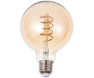 Foco led filamento 4W G95 cálida E27 260lm