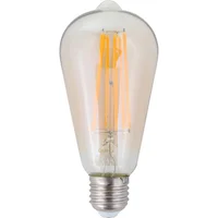 Foco led filamento 6W ST64 cálida E27 600lm