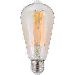 Foco led filamento 6W ST64 cálida E27 600lm