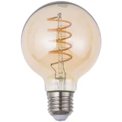 Foco led filamento 4W G80 cálida E27 260lm