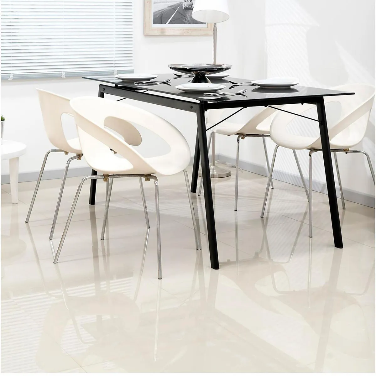Pologres Tiles - Piso Porcelanato Para Interior Tipo Liso Beige 60X60 Pulido 1.44