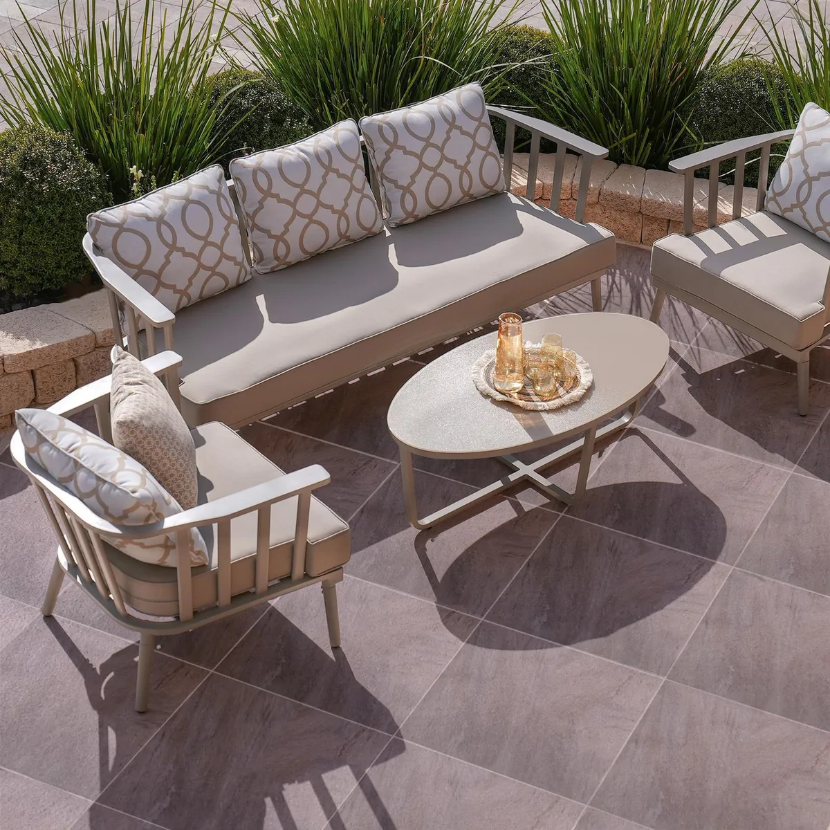 Piso Porcelanato Para Interior Tipo Mármol Nano Beige 60X60 Pulido 1.44, marca Holztek - Foto 2