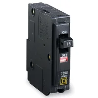 Interruptor QO 1 polo 15a con ventana