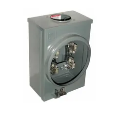 Base p/medidor 4 mordazas 1F 100A