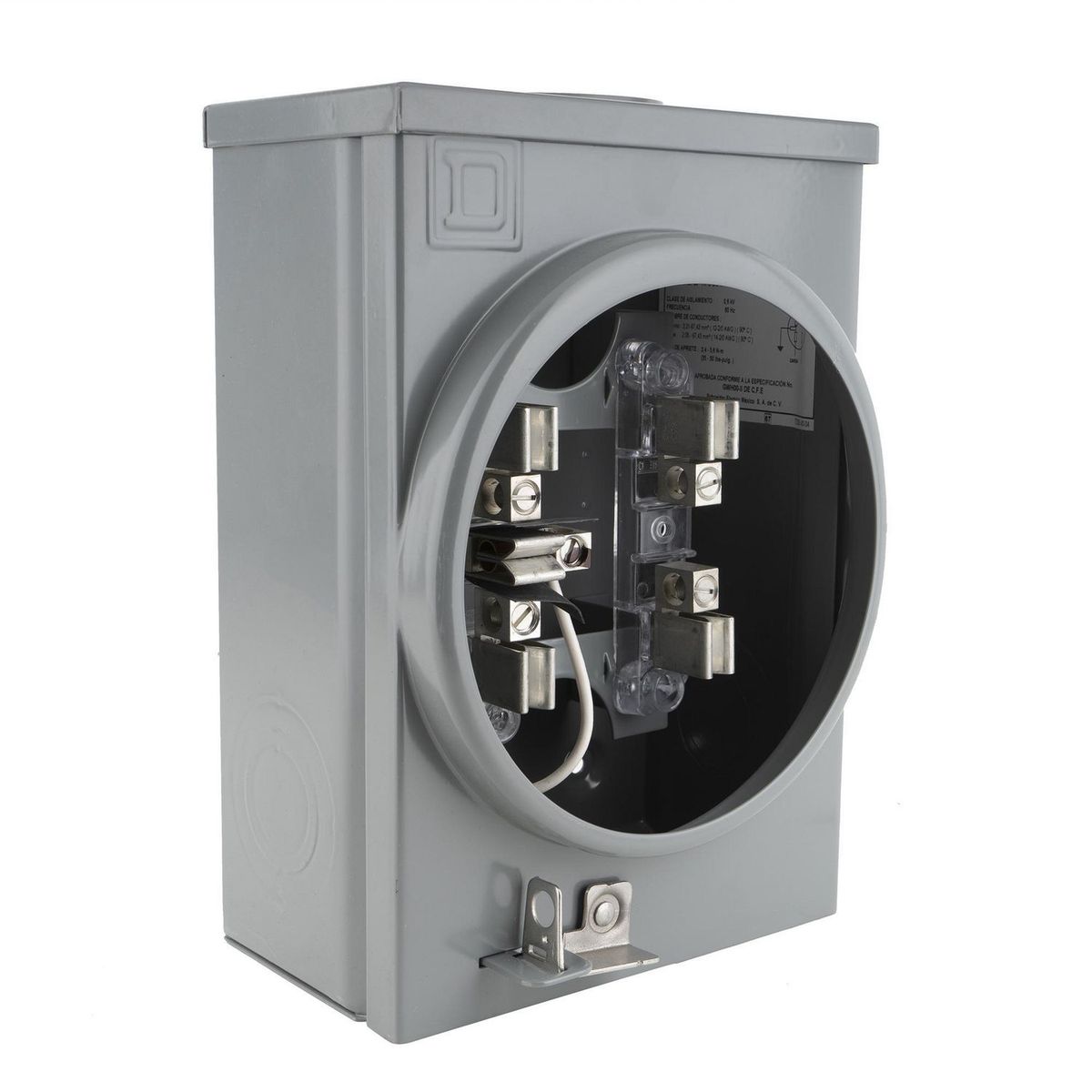 Schneider Electric - Base p/medidor 5 mordaza 1F/2F 100A