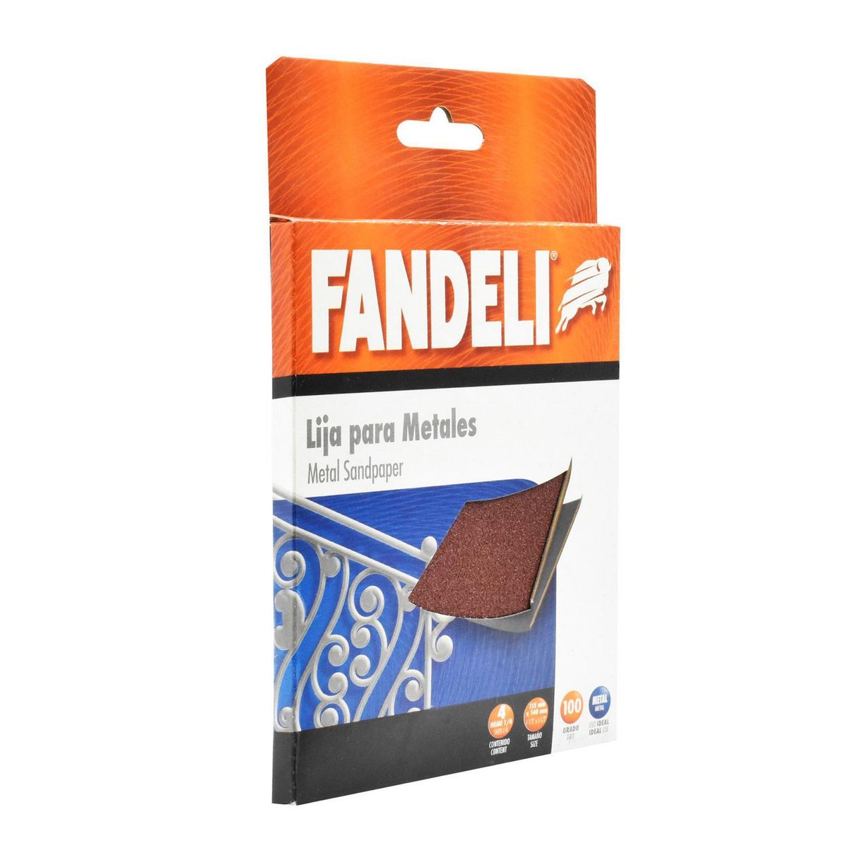 Fandeli - Kit hoja metal 4 piezas