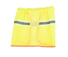 Cubrenuca para Casco Amarillo con Reflejante Gris 2"