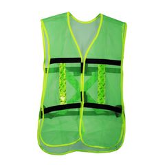 Chaleco de Malla con Reflejante Verde