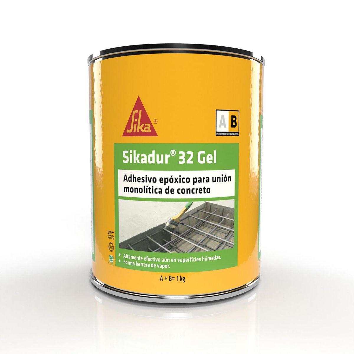 Puente de adherencia epóxico 32 gel 1 k, marca Sika - Foto Principal