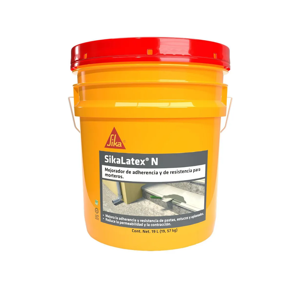 Adhesivo conc/mort cubeta 19.57 kg, marca Sika - Foto Principal