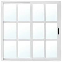 Ventana aluminio cuadros 120 x 120 cm