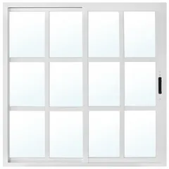 Ventana aluminio cuadros 120 x 120 cm