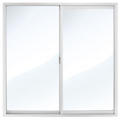 Ventana de Aluminio con Mosquitero 100 x 100 cm