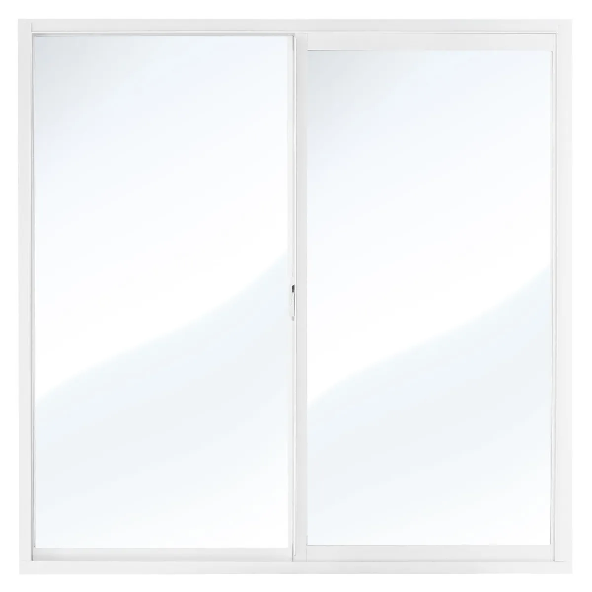 Multimarca - Ventana de Aluminio Blanco 120 x 120 cm