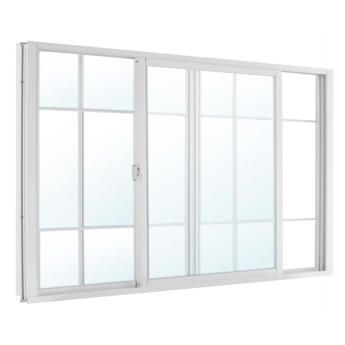 Multimarca - Ventana aluminio con protector 60 x 40 cm