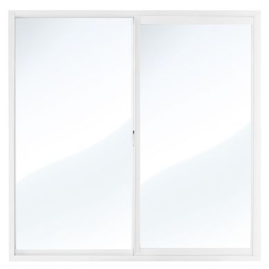 Ventana aluminio blanco 60 x 60 cm