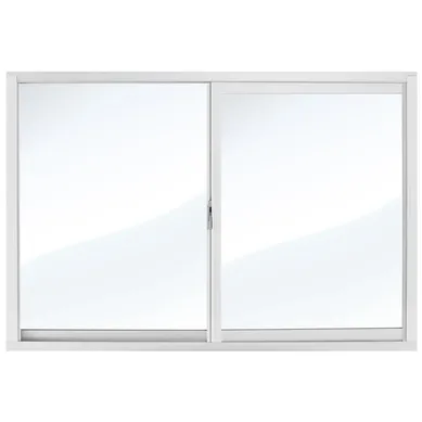 Ventana aluminio con mosquitero 90 x 60 cm