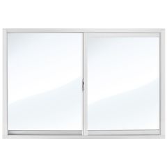 Ventana aluminio con mosquitero 90 x 60 cm