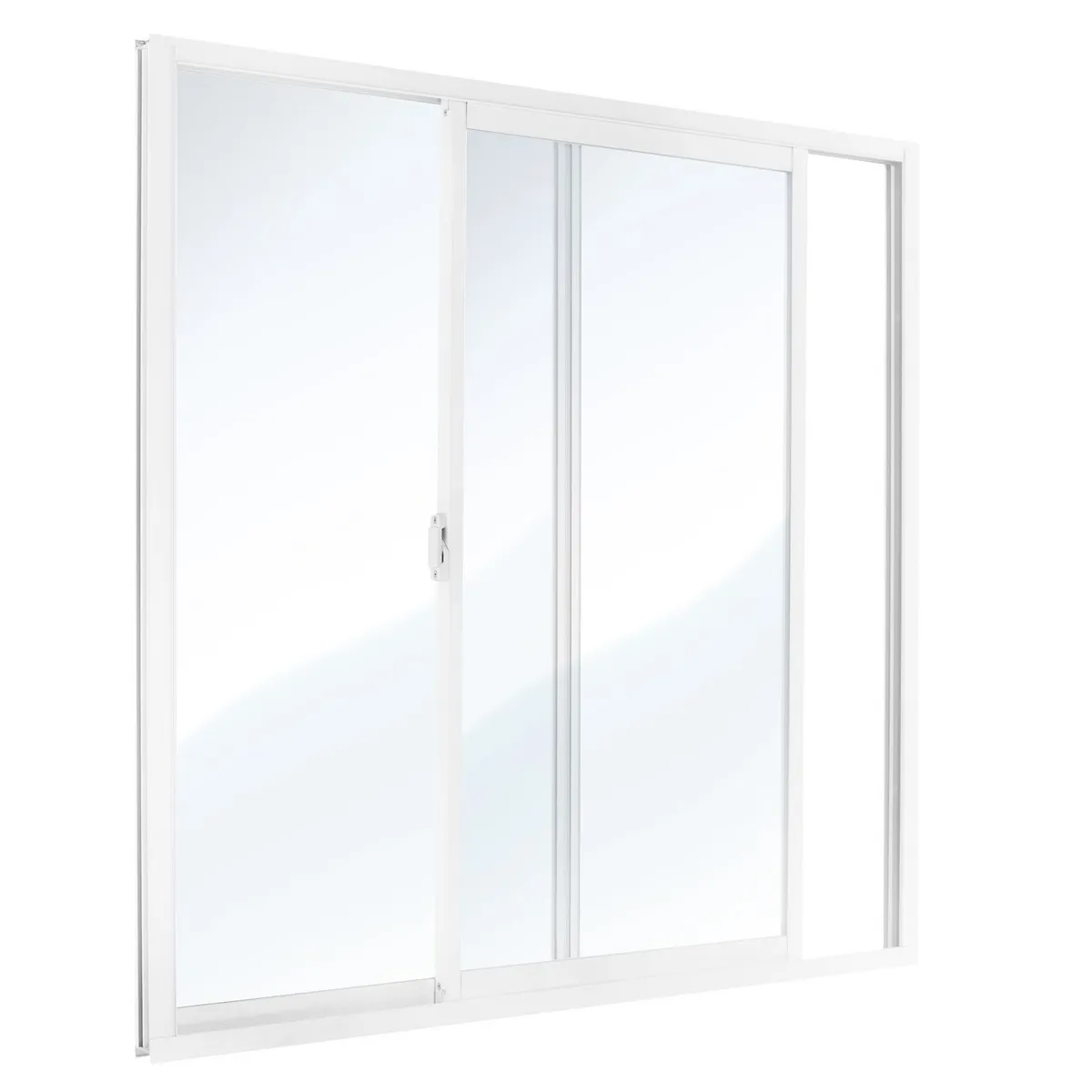 Ventana aluminio blanco 60 x 90 cm, marca Multimarca - Foto 2