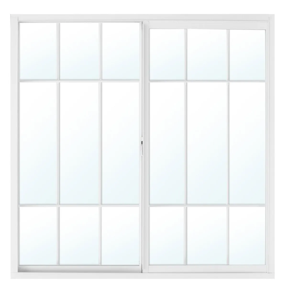 Multimarca - Ventana aluminio con protector 90 x 90 cm