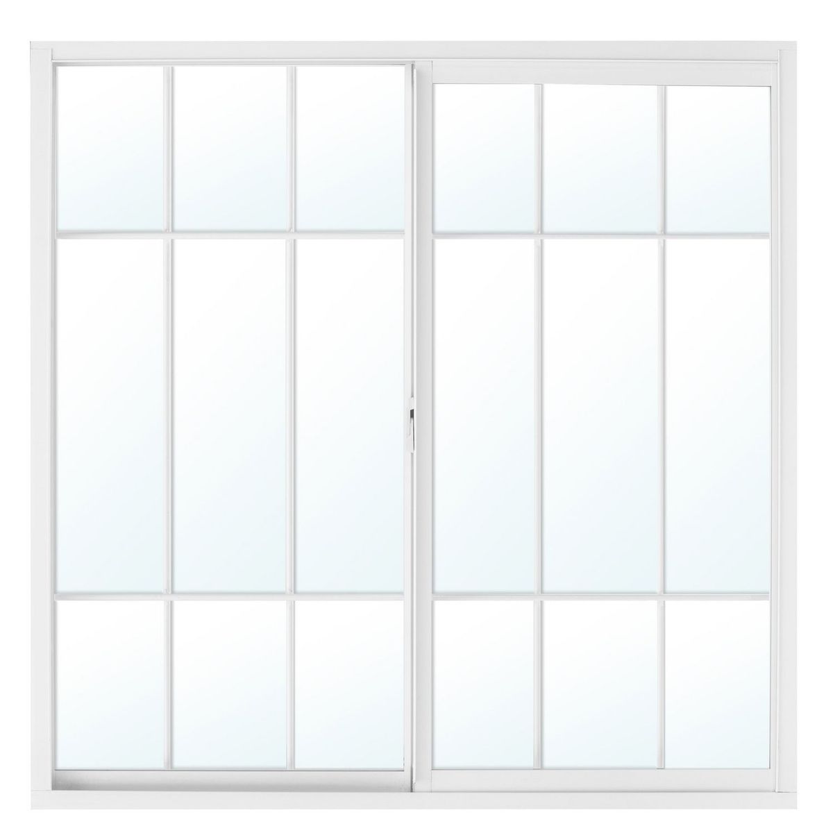 Multimarca - Ventana aluminio con protector 90 x 90 cm