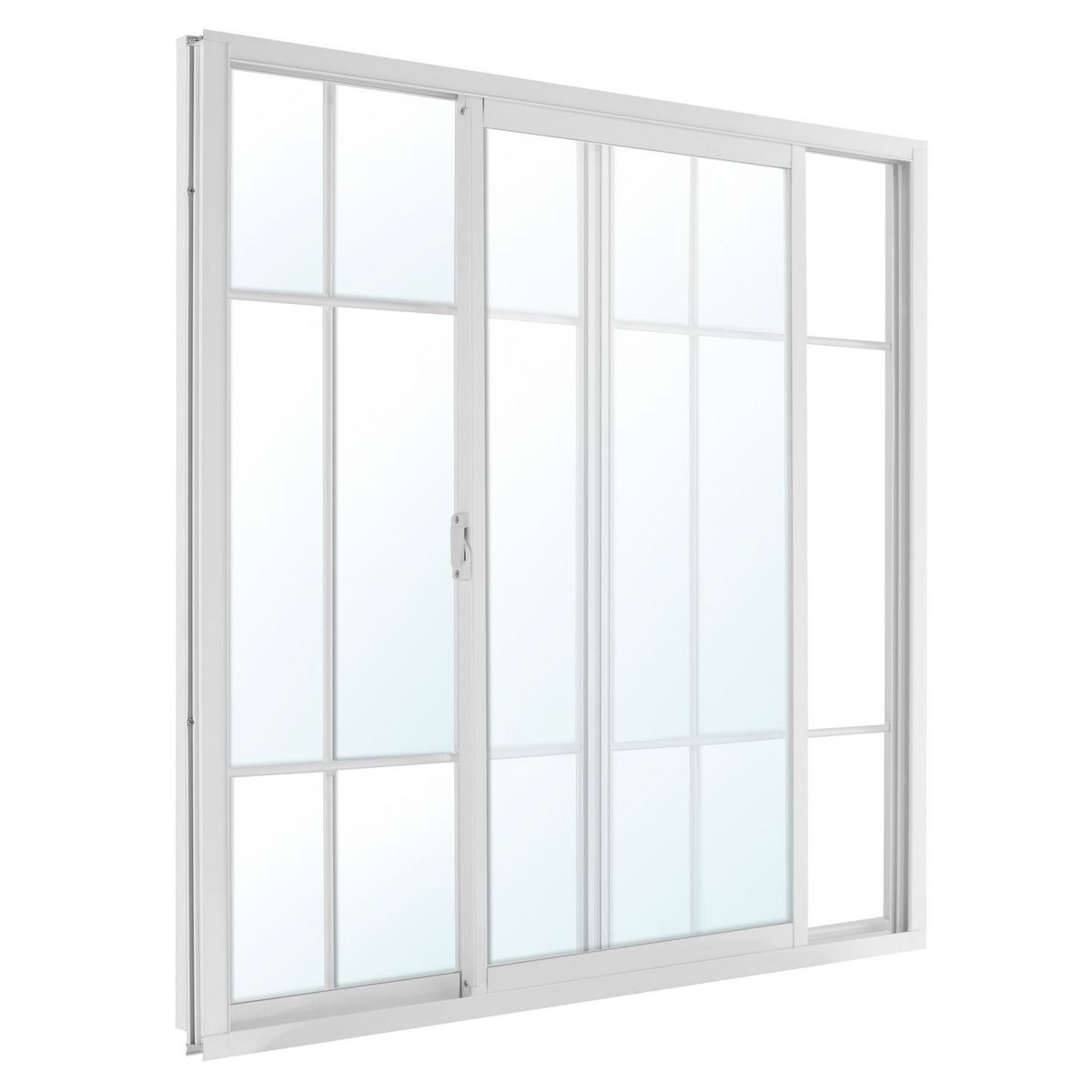 Multimarca - Ventana aluminio con protector 90 x 90 cm
