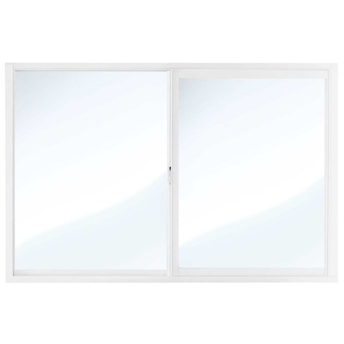 Ventana aluminio blanco 90 x 60 cm, marca Multimarca - Foto Principal