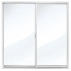 Ventana de Aluminio con Mosquitero 60 x 60 cm