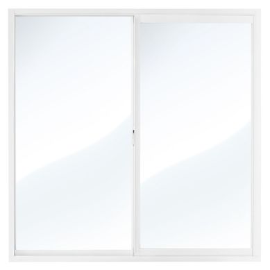 Ventana de Aluminio Blanco 100 x 100 cm