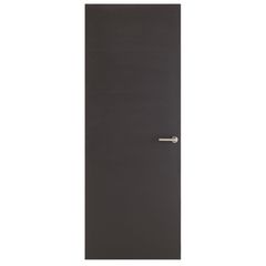 Puerta Tambor MDF Lisa Chocolate 80 x 213 cm