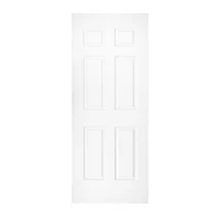 Puerta Tambor Andina 6 Páneles 85 x 213cm Blanco