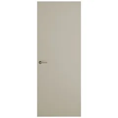 Puerta Tambor MDF Lisa Beige 75 x 213 cm