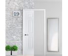 Puerta acero mixta 6 PNL 90 x 213 cm