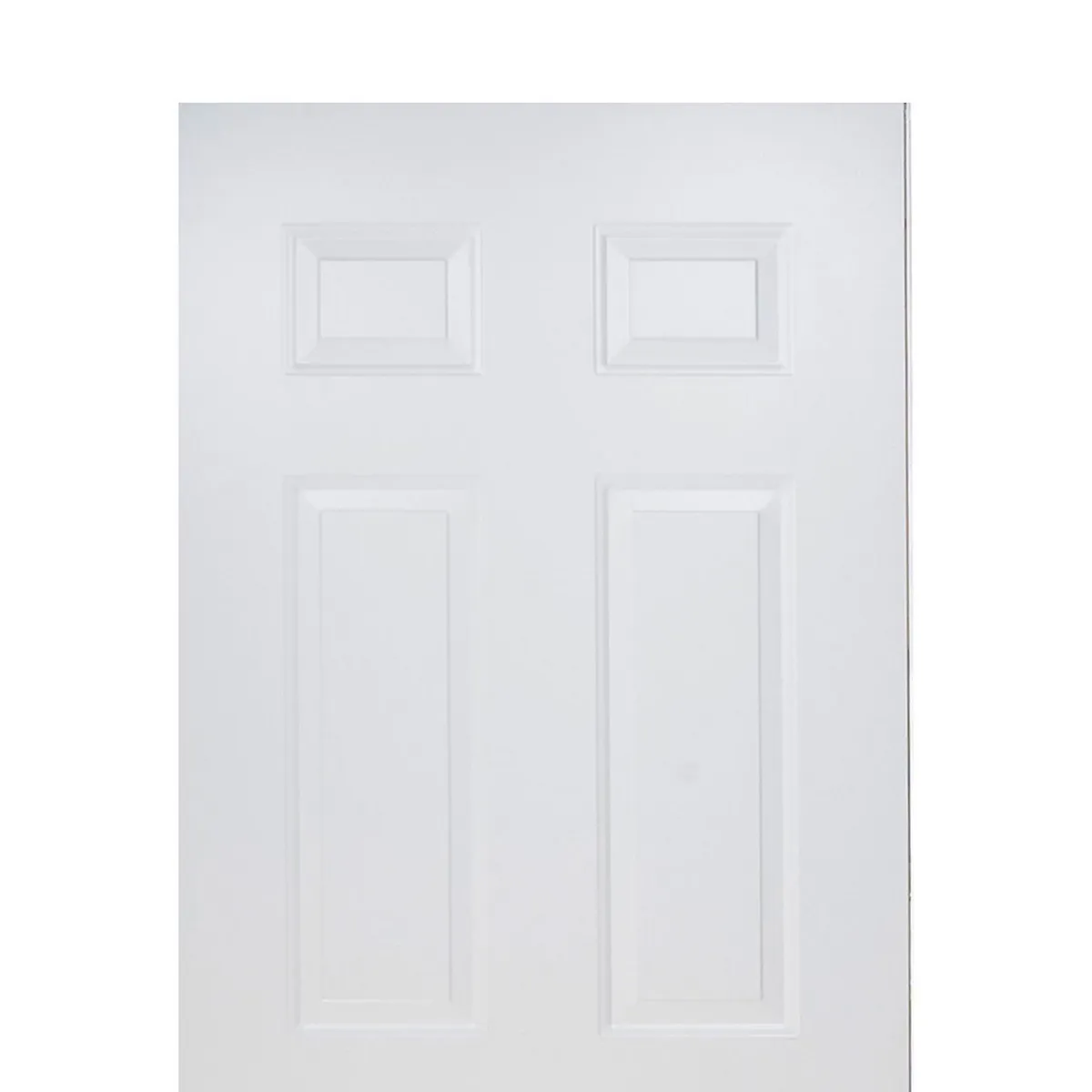 Mimsa - Puerta de Acero de 6 Paneles de 80 x 213cm Blanco