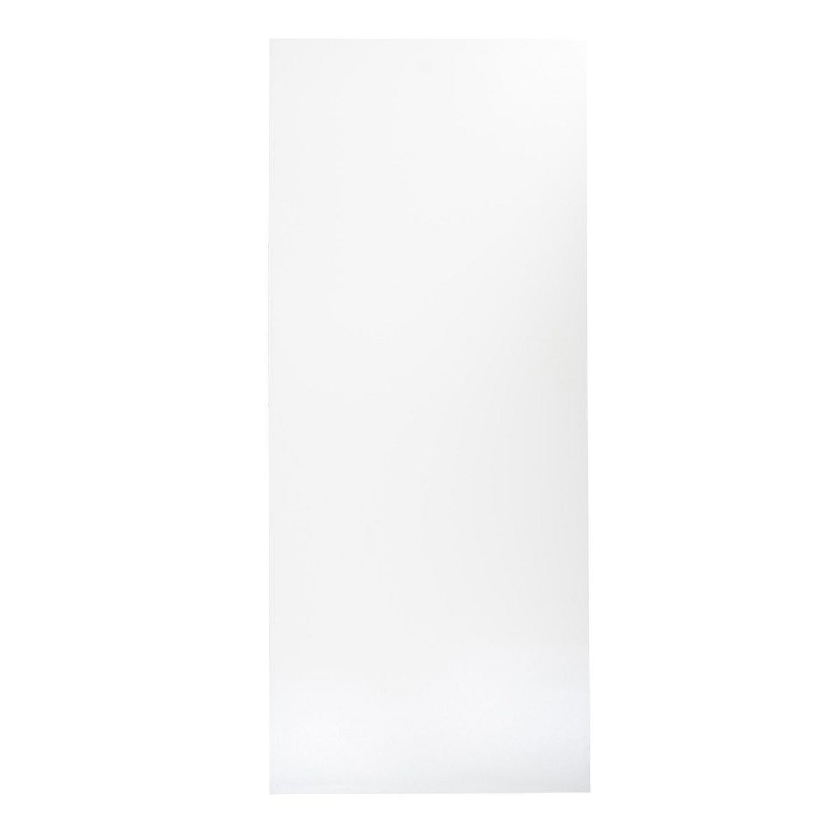 Mimsa - Puerta de acero Lisa de 80 x 213 cm Blanco