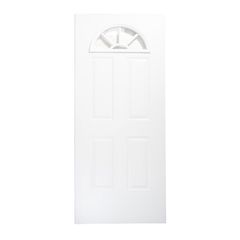 Puerta acero media luna 85 x 213 cm