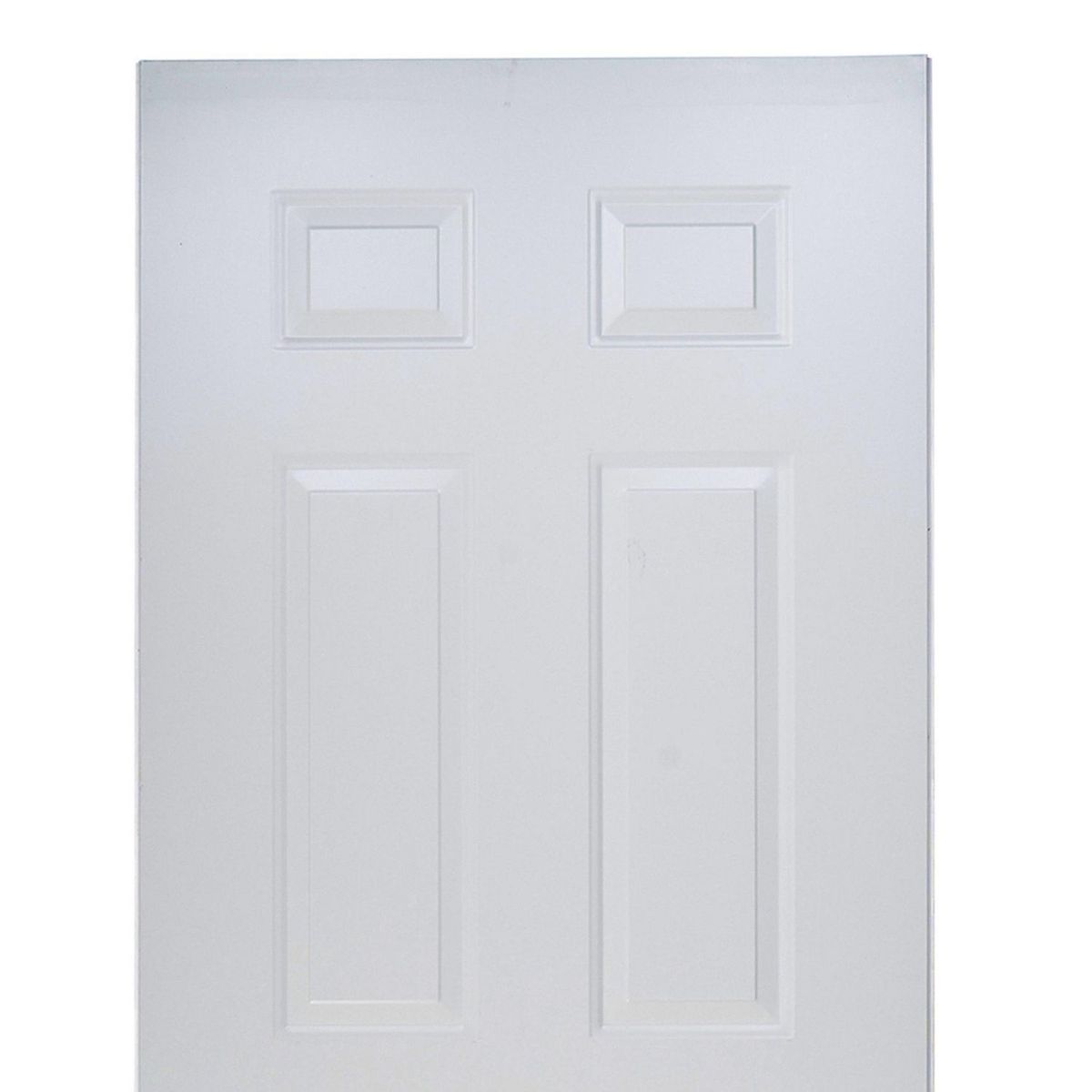 Mimsa - Puerta de Acero de 6 Paneles de 90 x 213cm Blanco