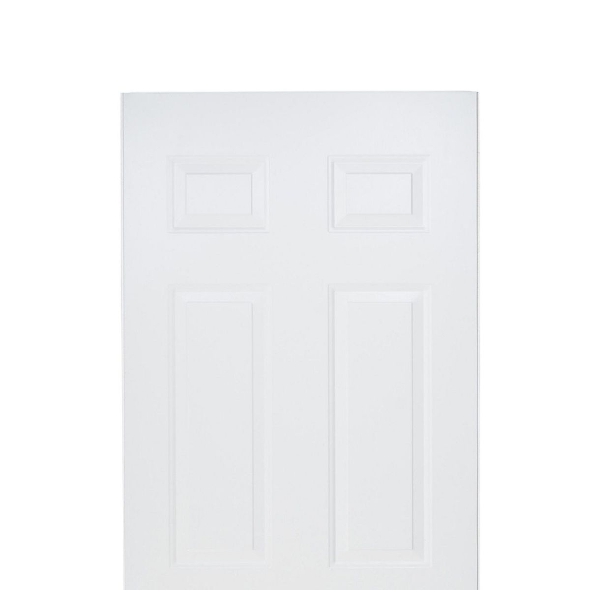 Mimsa - Puerta de Acero de 6 Paneles de 80 x 213cm Blanco