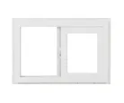 Ventana PVC termopanel 60 x 40 cm