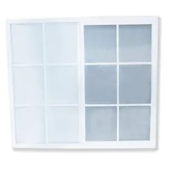 Ventana PVC termopanel 100 x 100 cm