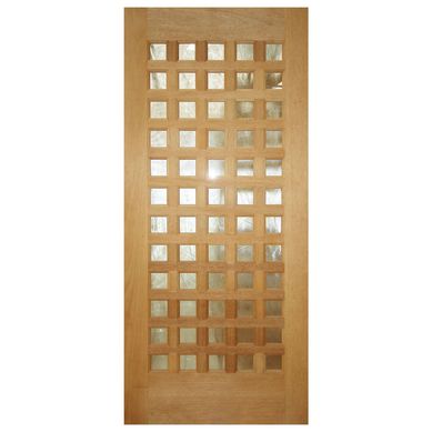 Puerta de madera Niza de 86 x 213 cm Natural