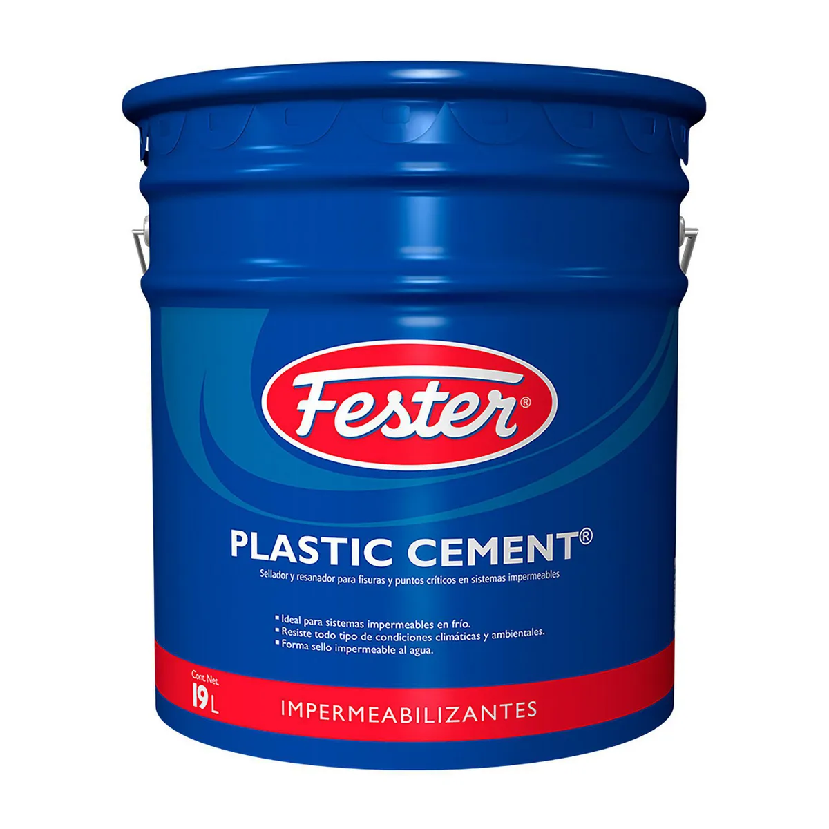 Fester - Cemento Plástico Sellador y Resanador para Fisuras Fester - 19 litros