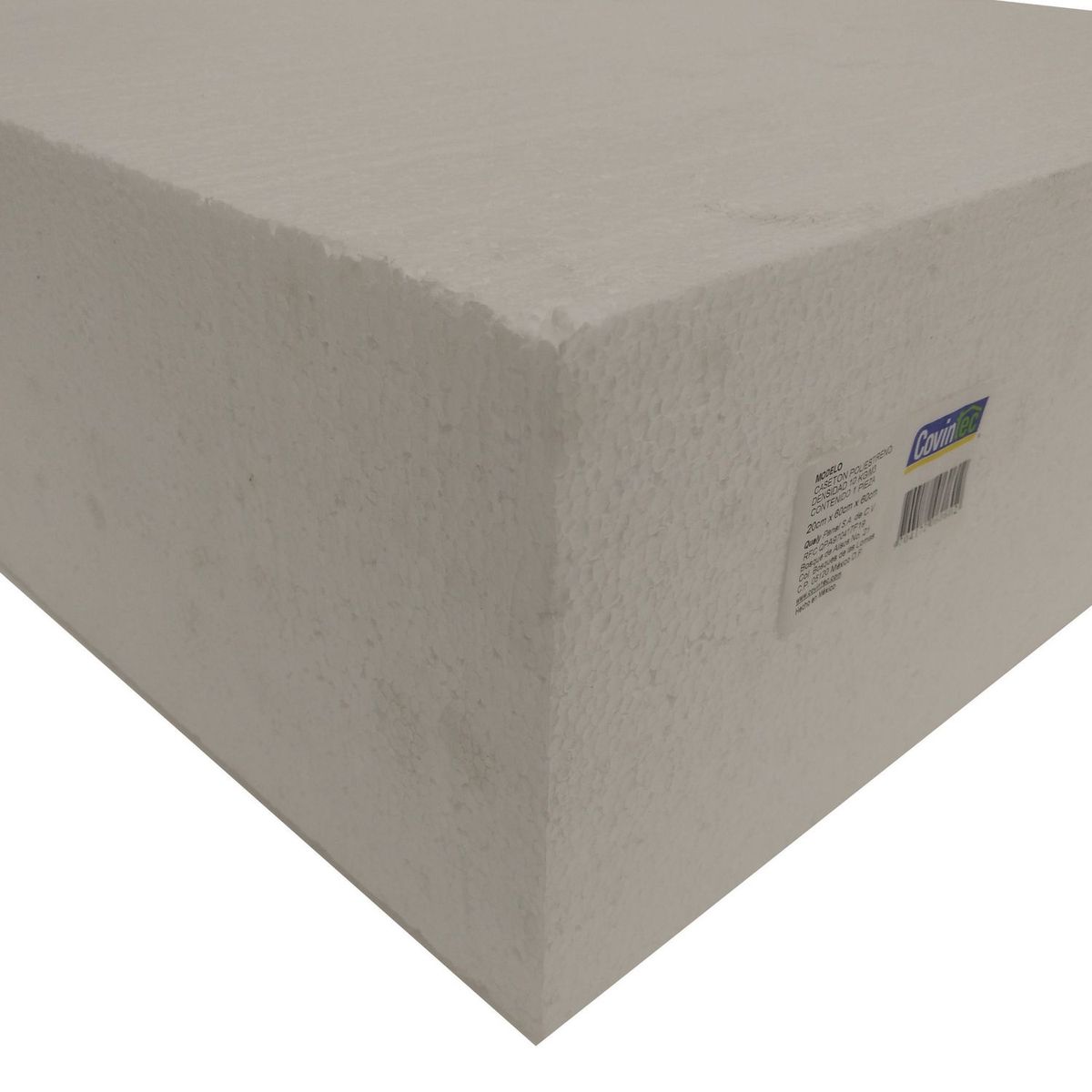 Covintec - Casetón de poliestireno 20 x 60 x 60 cm d-10