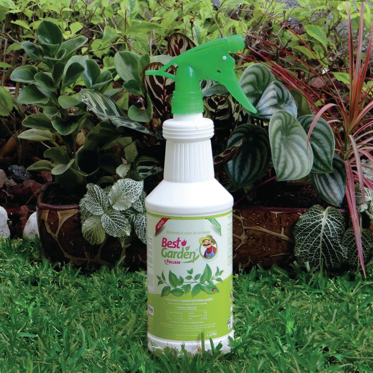 Best Garden - Fertilizante líquido para follaje l 1 L