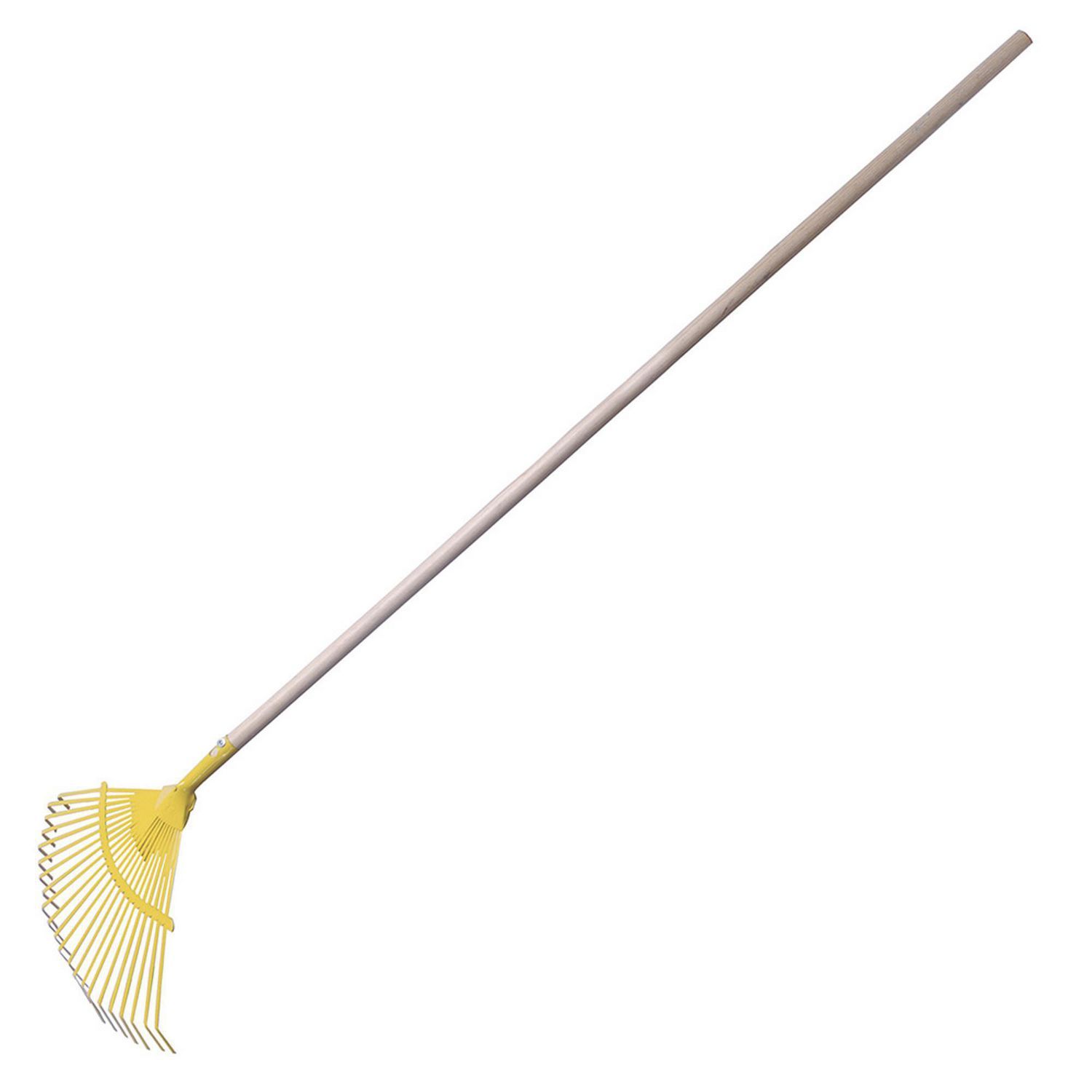 Surtek - Escoba metálica curva para jardín 22 dientes