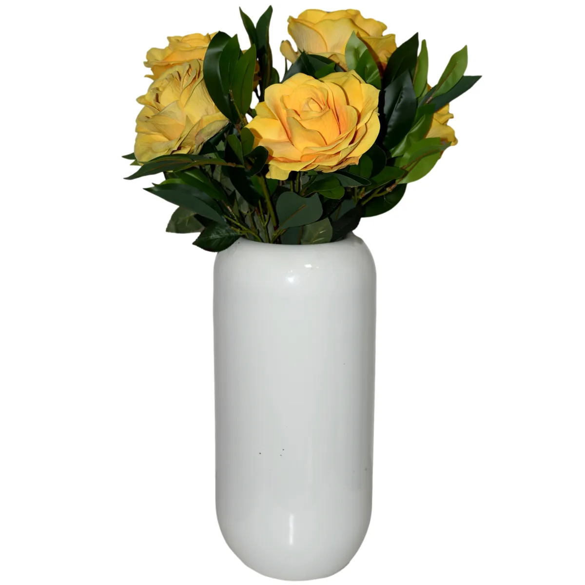 Rosedal - Rosa aterciopelada amarillo