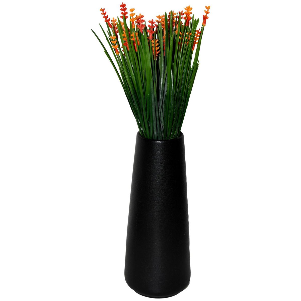 Rosedal - Cebollín con flores naranja