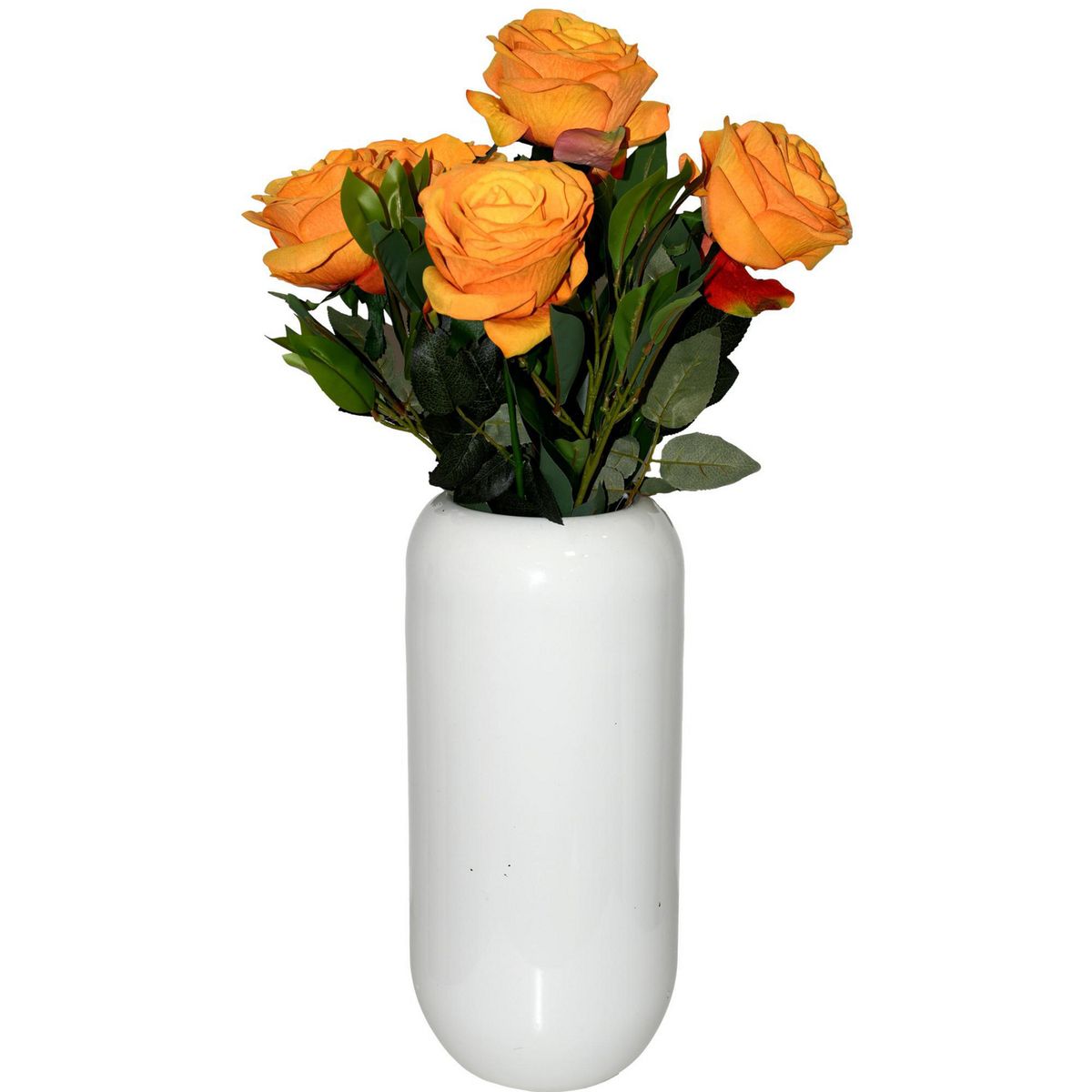 Rosedal - Rosa Cabbage aterciopelada naranja