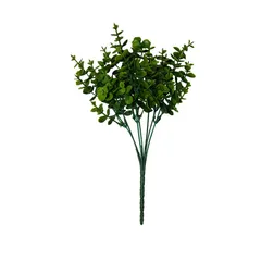Ramillete de dólar verde artificial